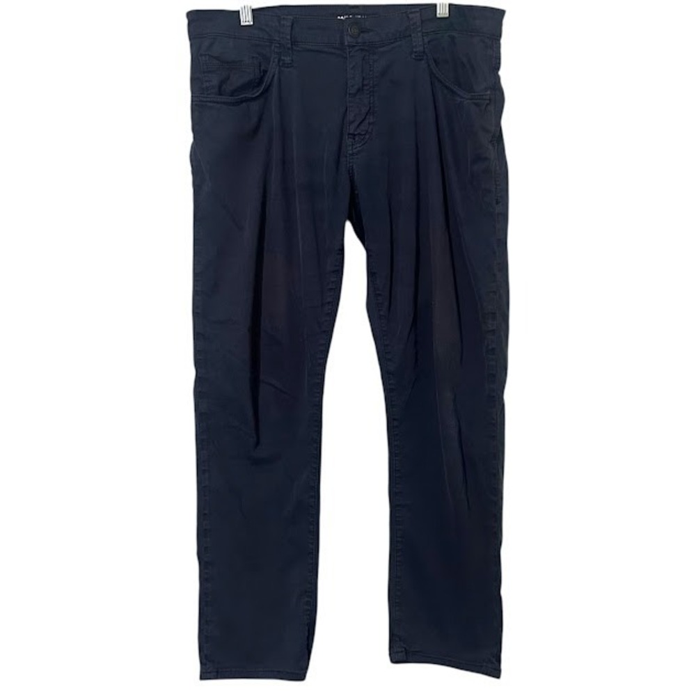 Mavi‎ Navy Blue Zach Straight Leg Chino Stretch Pants Mens 34 x 30